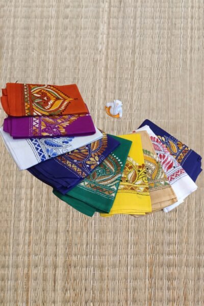 Traditional Bengal Pattern Kantha Blouse