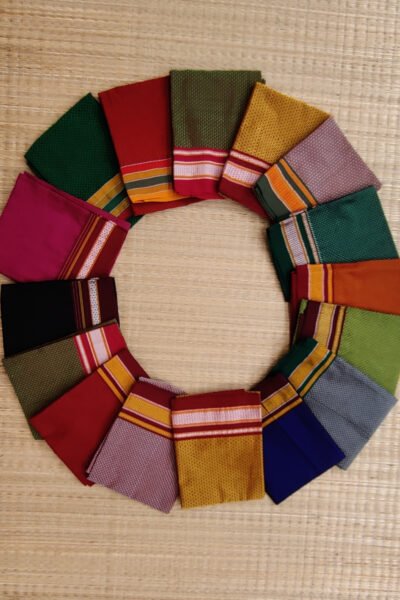 Traditional Ilkal Weave Khun Blouse Piece