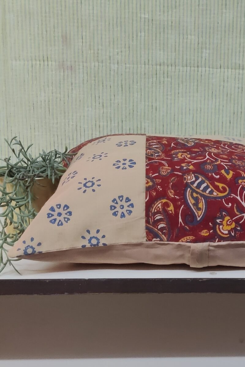 Cozy Cushion: Fawn South Cotton Quadrant Cushion Cover 16" X 16" - Image 2