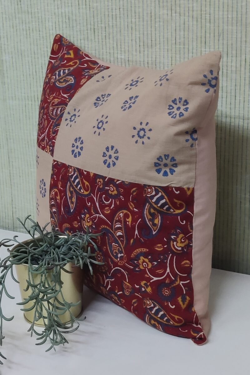 Cozy Cushion: Fawn South Cotton Quadrant Cushion Cover 16" X 16" - Image 4