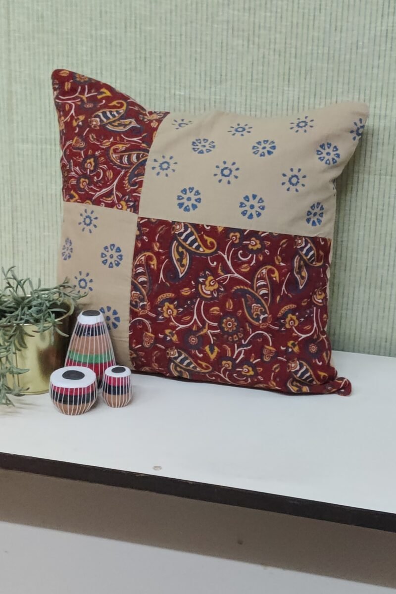 Cozy Cushion: Fawn South Cotton Quadrant Cushion Cover 16" X 16" - Image 5
