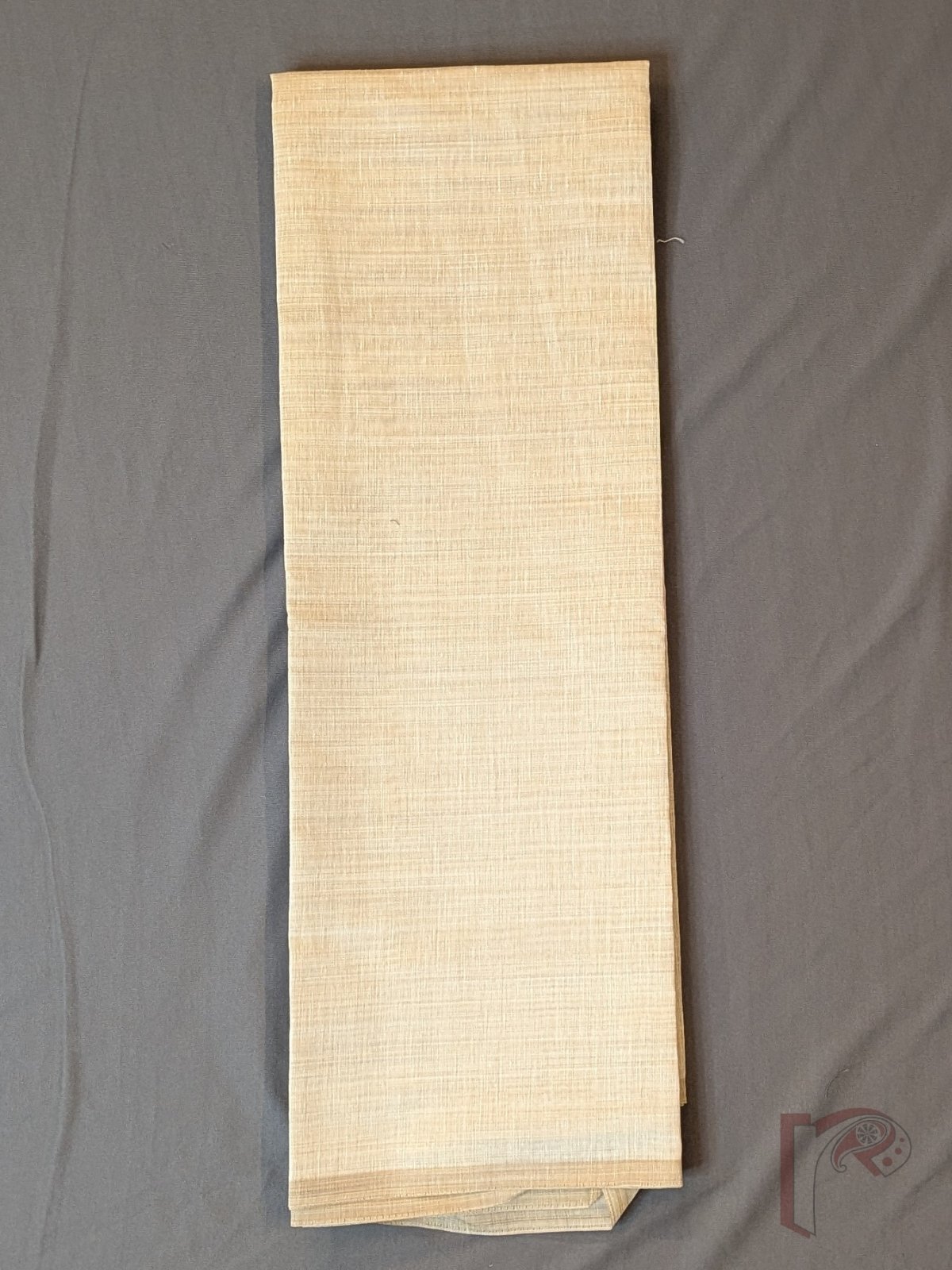 Suit Stories – Beige Cotton Munga Jamdani Suit Set with Blue Green Floral Panel and Embroidered Dupatta - Image 5